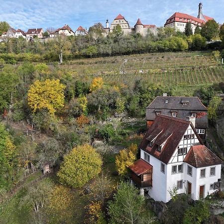 Ferienhaus Kobolzeller Schloesschen A.D.Weinsteige Rothenburg ob der Tauber Exterior photo